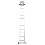 [US Warehouse] 15.5ft Household Multifunctional Aluminum Alloy Small Joint Foldable Telescopic Ladder 16-step Unloading Ladder